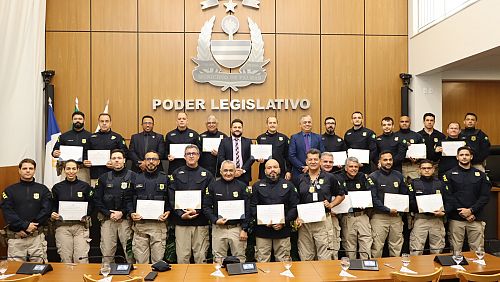 Polícia Rodoviária Federal recebe homenagem na Câmara Municipal de Palmas